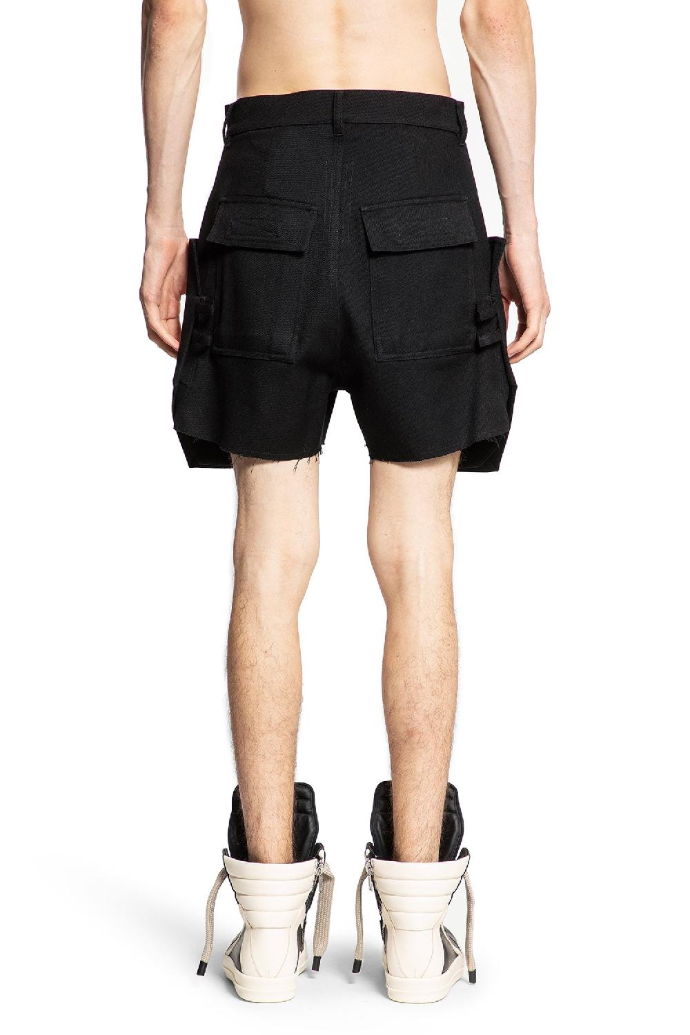 Antonioli RICK OWENS MAN BLACK SHORTS & SKIRTS
