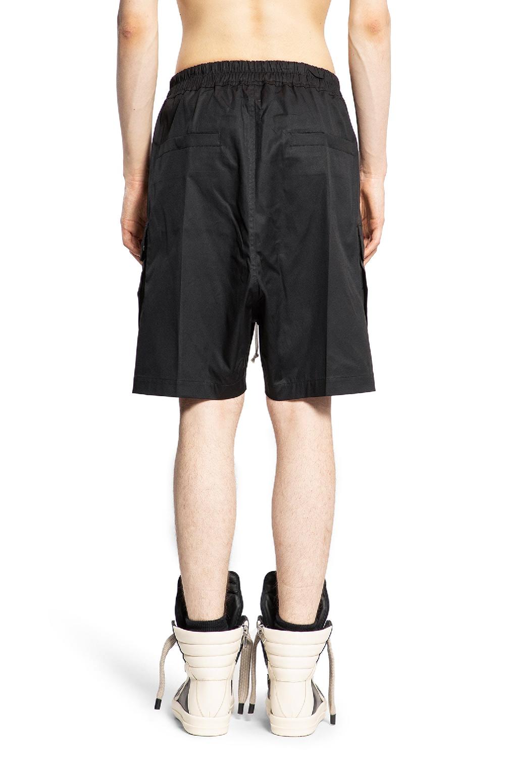 Antonioli RICK OWENS MAN BLACK SHORTS & SKIRTS