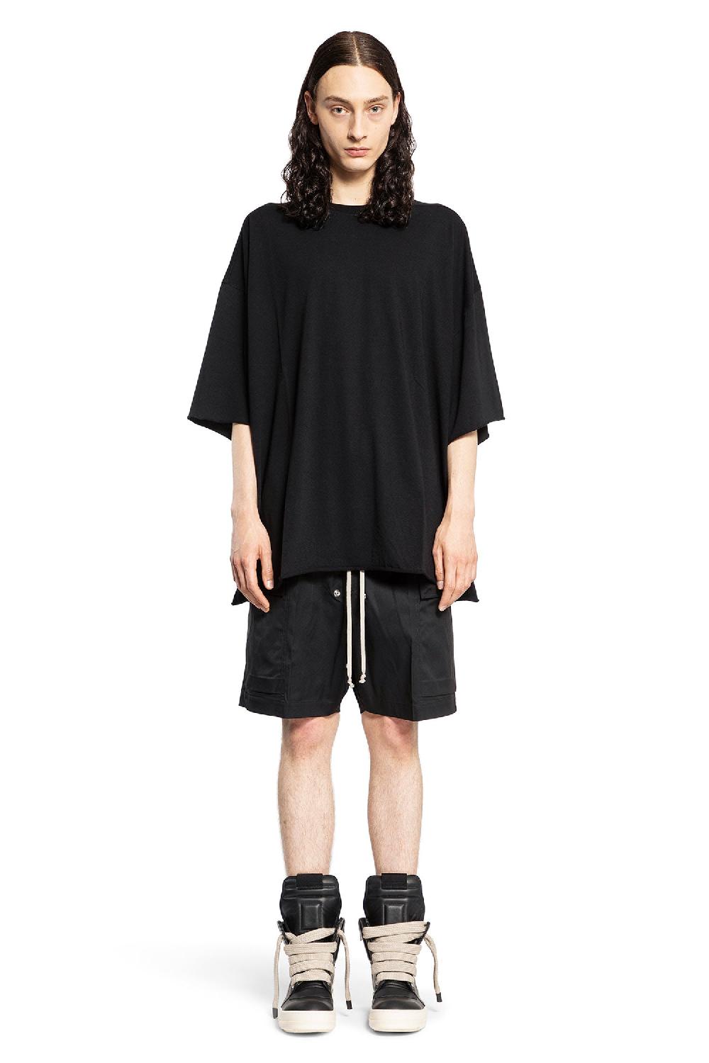 Antonioli RICK OWENS MAN BLACK SHORTS & SKIRTS