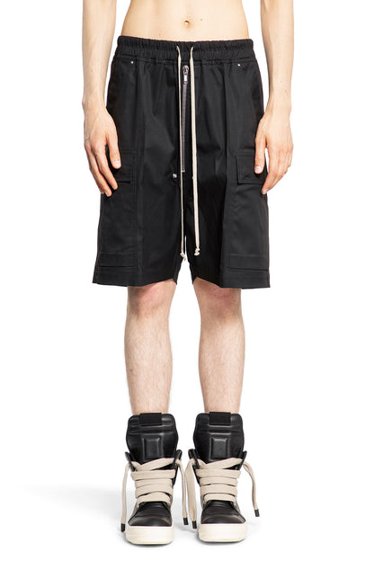 Antonioli RICK OWENS MAN BLACK SHORTS & SKIRTS