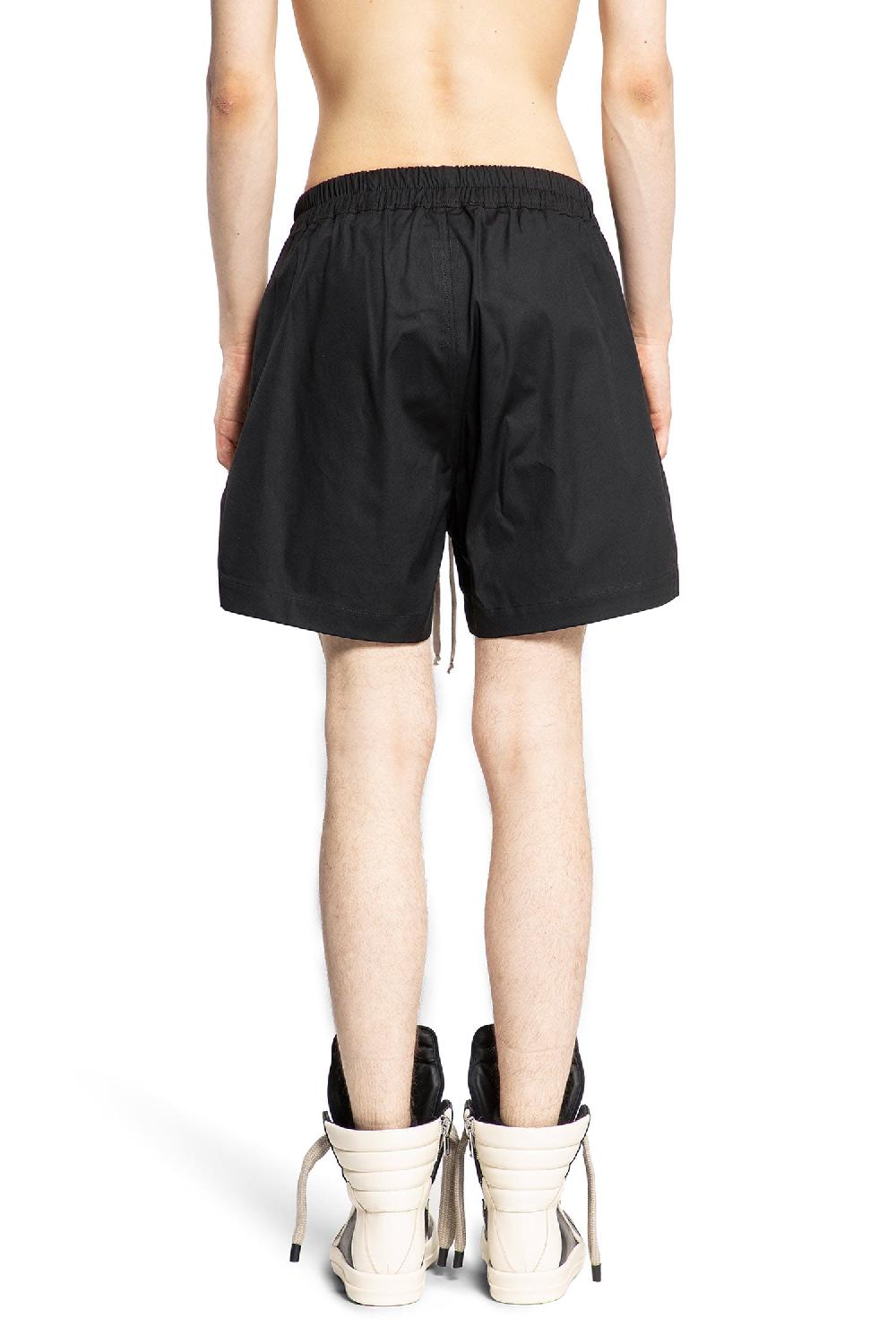 Antonioli RICK OWENS MAN BLACK SHORTS & SKIRTS
