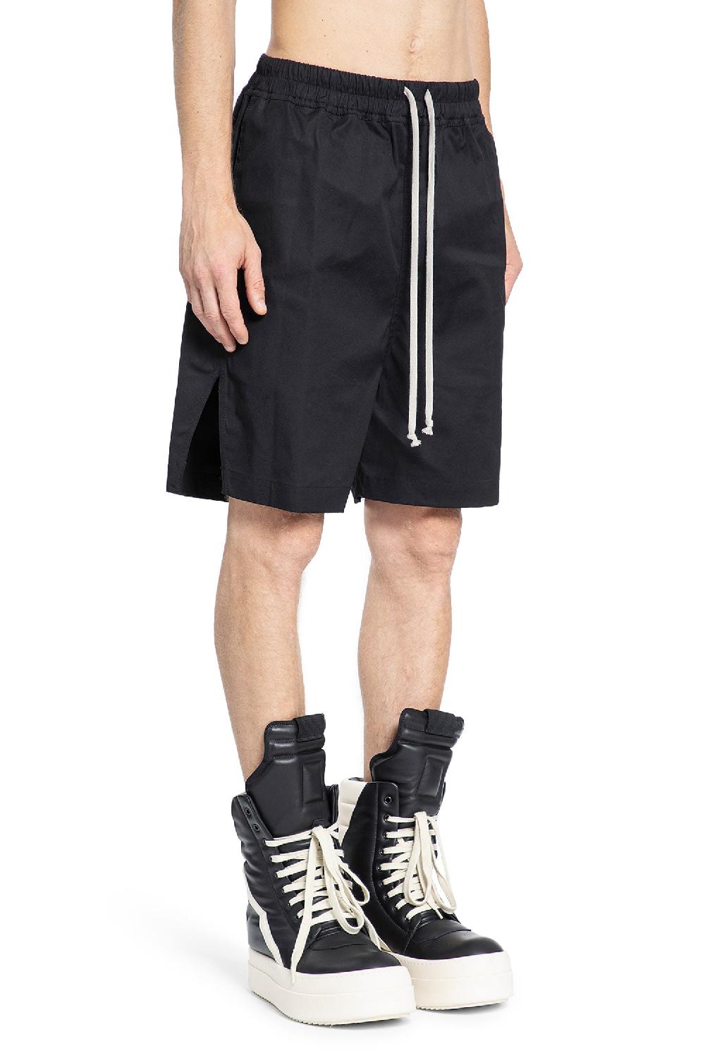Antonioli RICK OWENS MAN BLACK SHORTS & SKIRTS