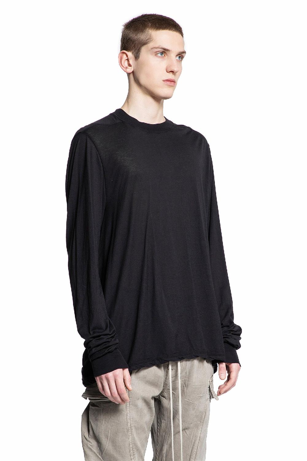 Antonioli RICK OWENS MAN BLACK T-SHIRTS & TANK TOPS