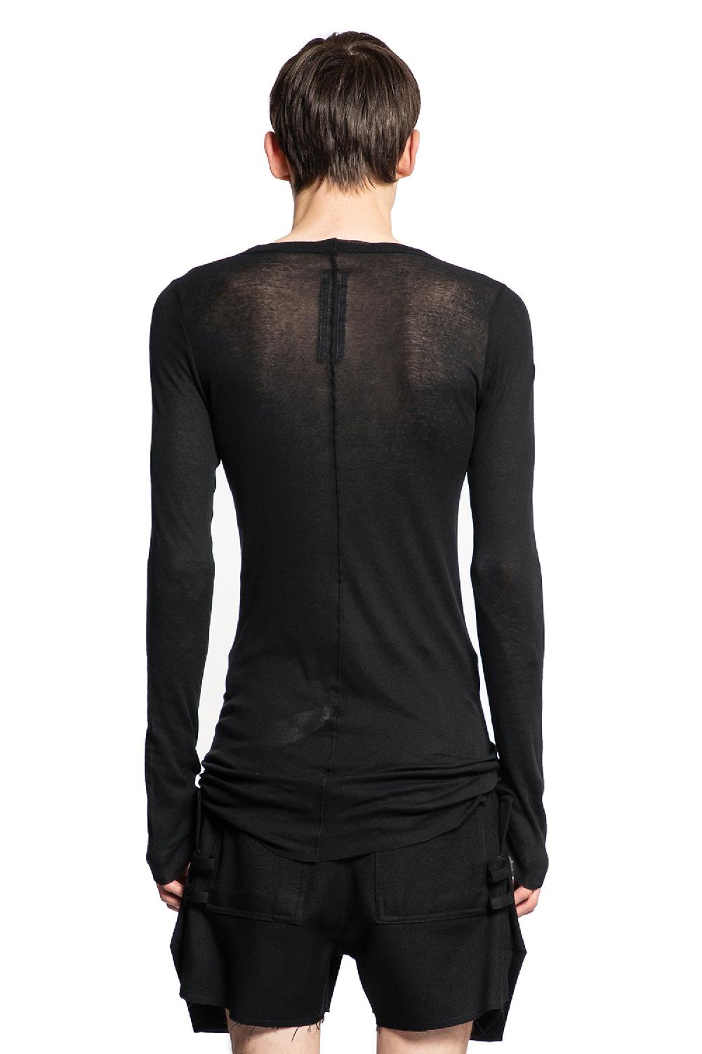 Antonioli RICK OWENS MAN BLACK T-SHIRTS & TANK TOPS