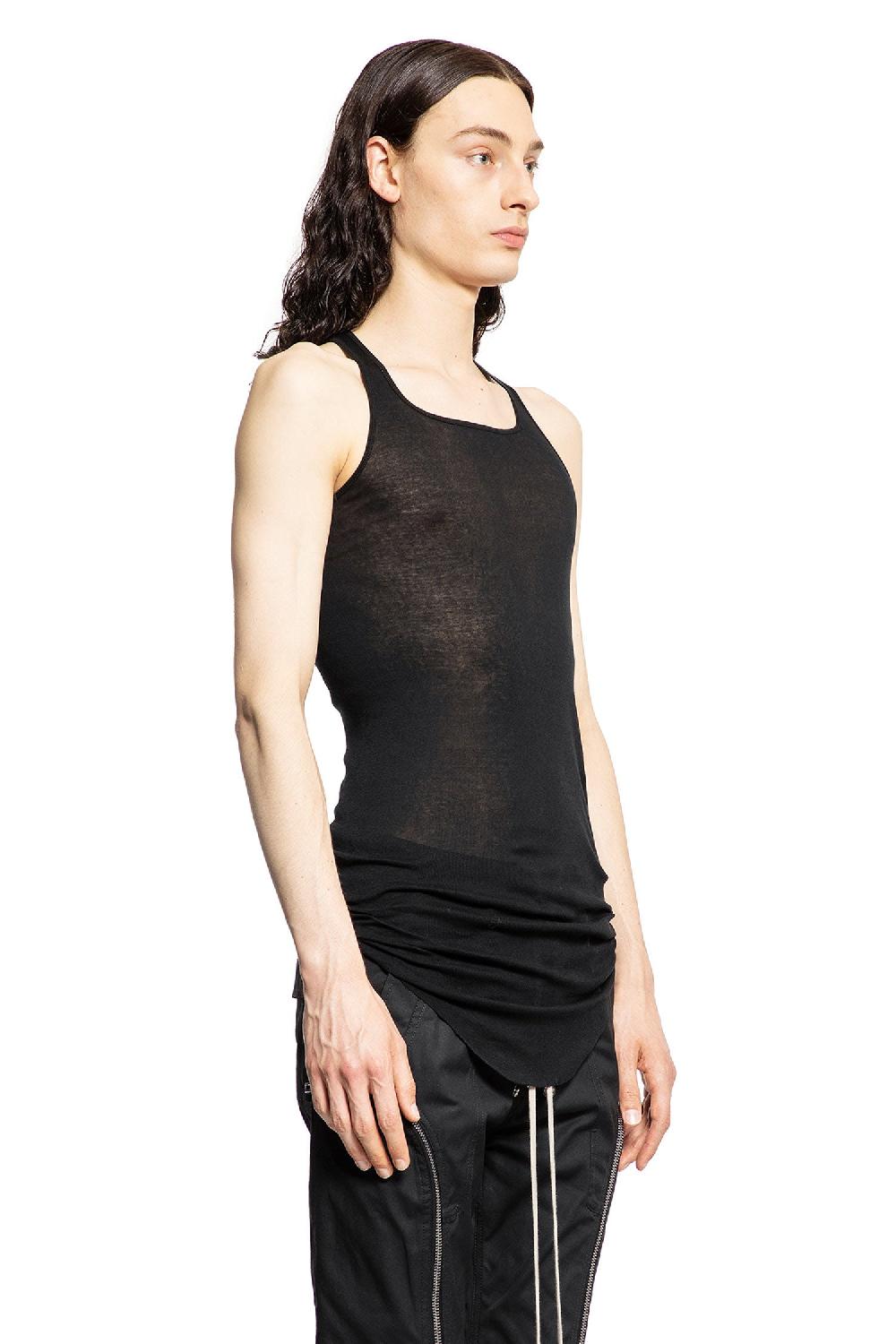 Antonioli RICK OWENS MAN BLACK T-SHIRTS & TANK TOPS