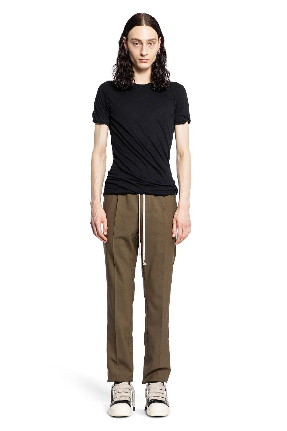Antonioli RICK OWENS MAN BLACK T-SHIRTS & TANK TOPS