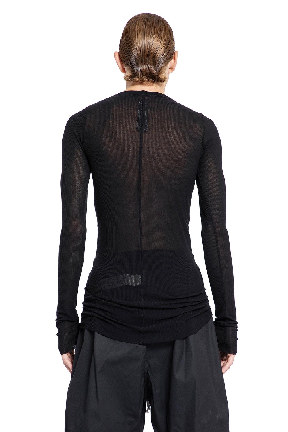 Antonioli RICK OWENS MAN BLACK T-SHIRTS & TANK TOPS