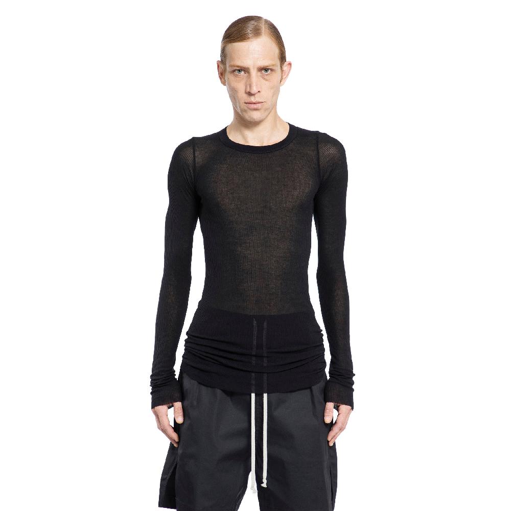 Antonioli RICK OWENS MAN BLACK T-SHIRTS & TANK TOPS