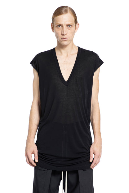 Antonioli RICK OWENS MAN BLACK T-SHIRTS & TANK TOPS