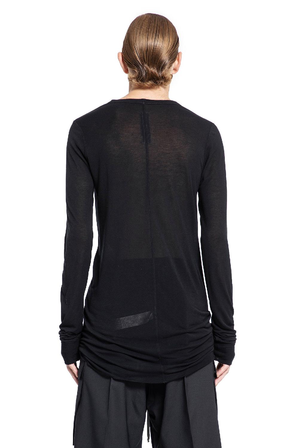 Antonioli RICK OWENS MAN BLACK T-SHIRTS & TANK TOPS