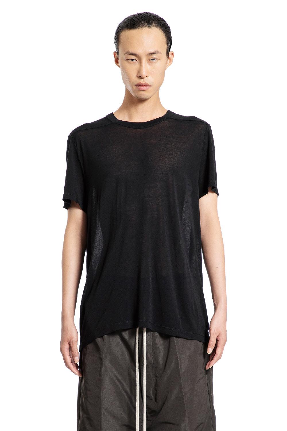 Antonioli RICK OWENS MAN BLACK T-SHIRTS & TANK TOPS