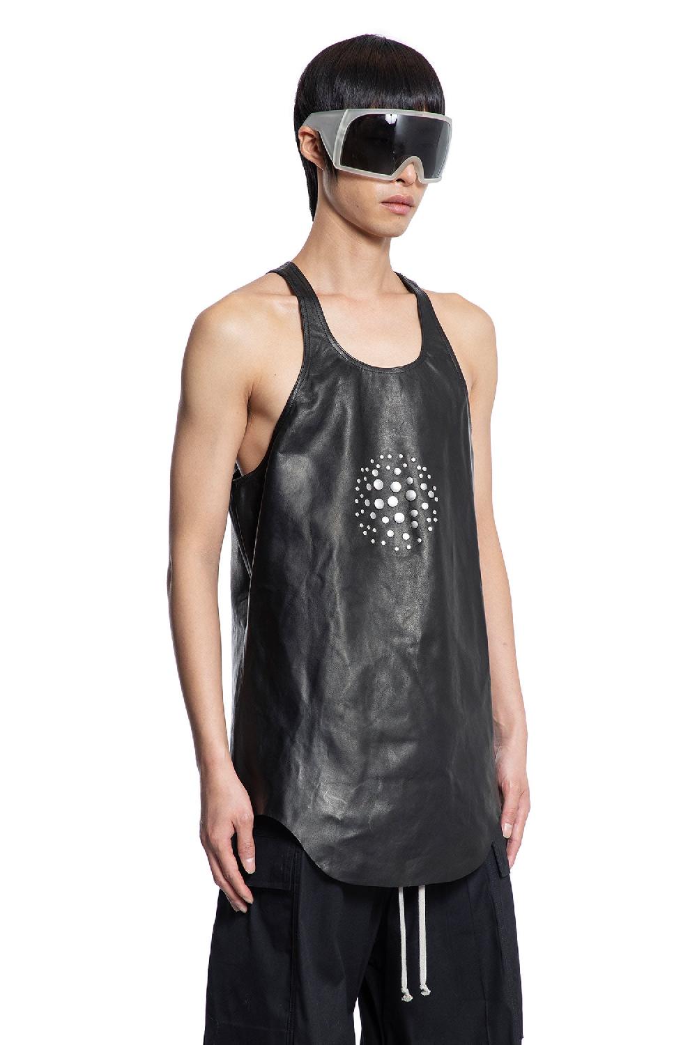 Antonioli RICK OWENS MAN BLACK T-SHIRTS & TANK TOPS