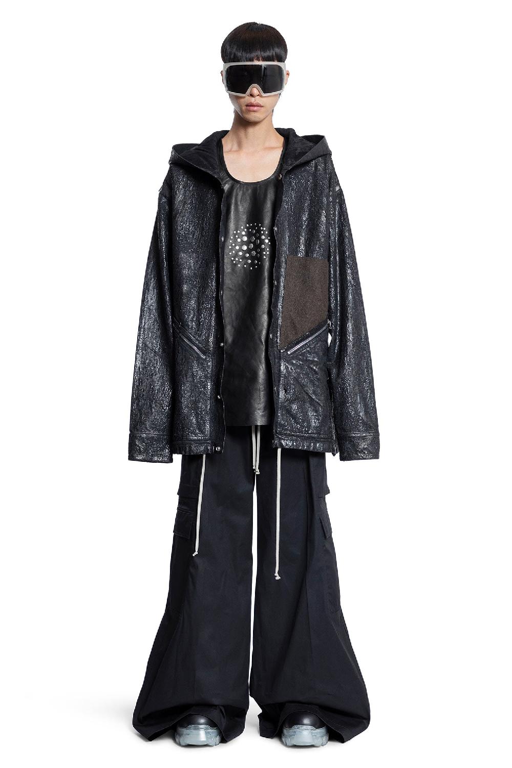 Antonioli RICK OWENS MAN BLACK T-SHIRTS & TANK TOPS