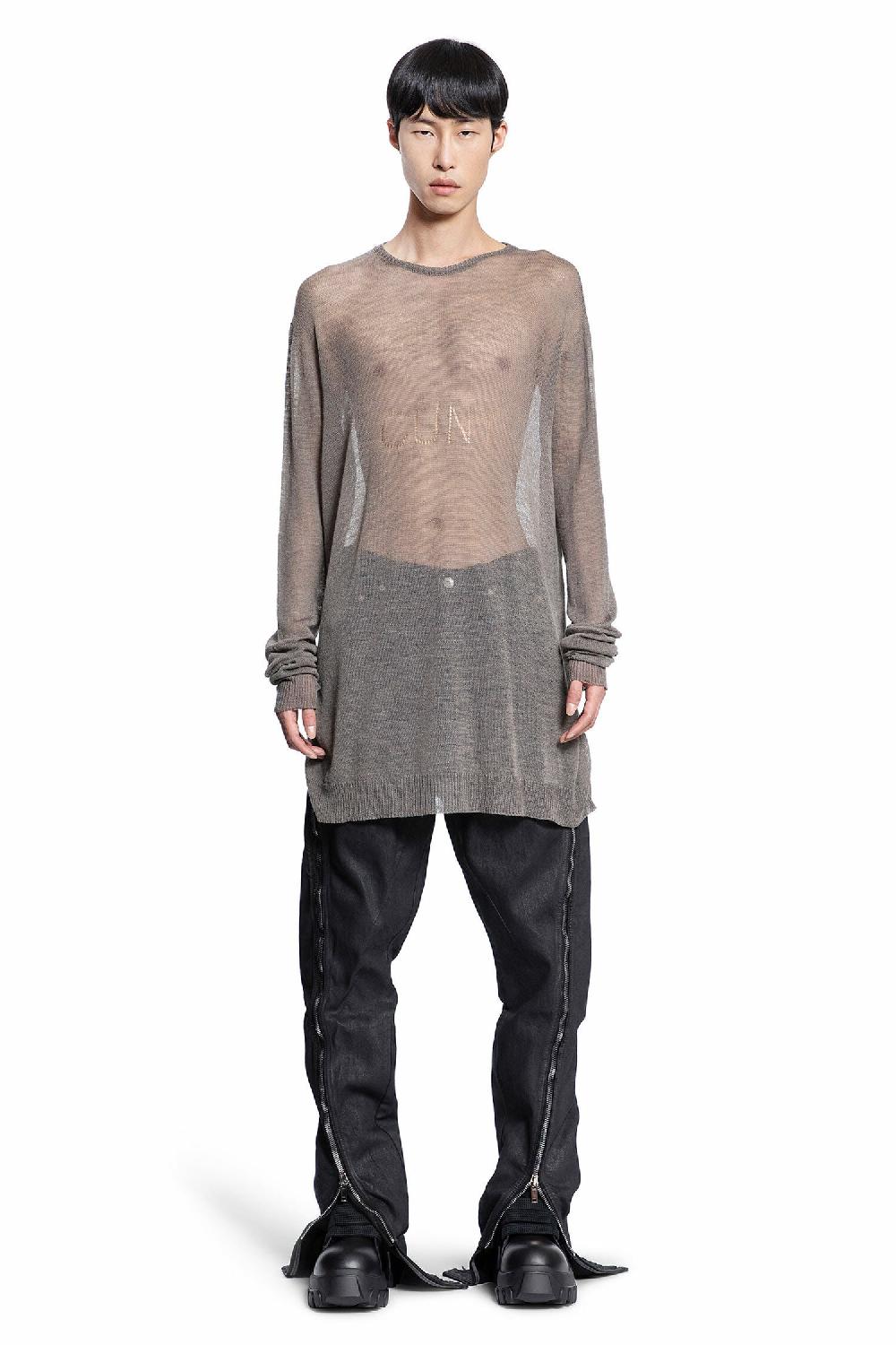 Antonioli RICK OWENS MAN BLACK TROUSERS