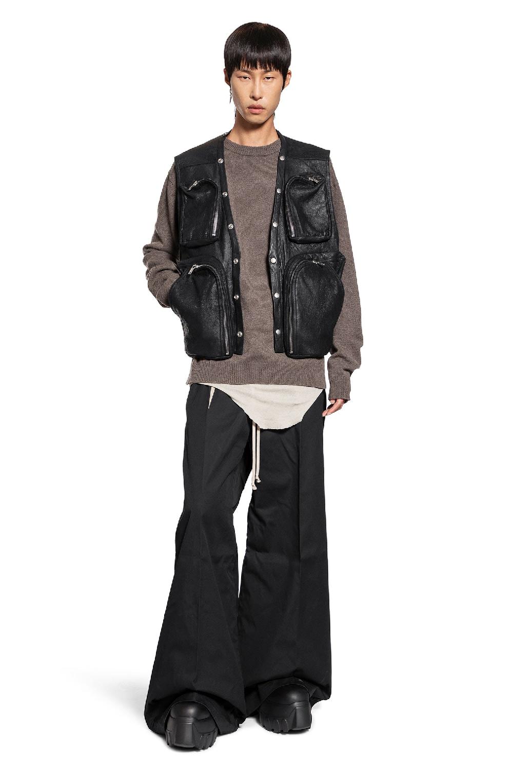 Antonioli RICK OWENS MAN BLACK TROUSERS
