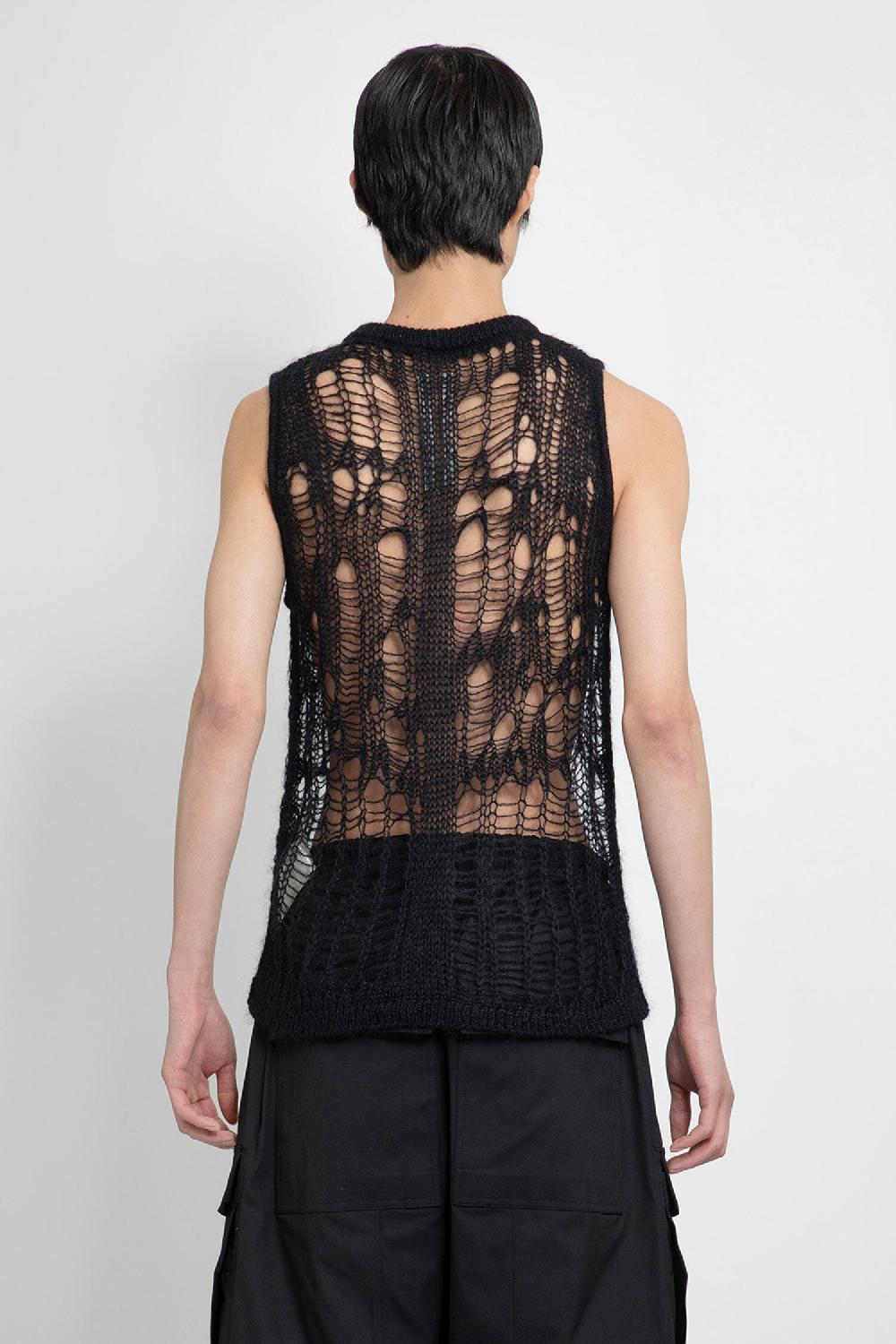 Antonioli RICK OWENS MAN BLACK VESTS