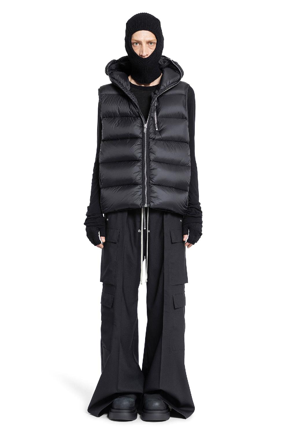 Antonioli RICK OWENS MAN BLACK VESTS