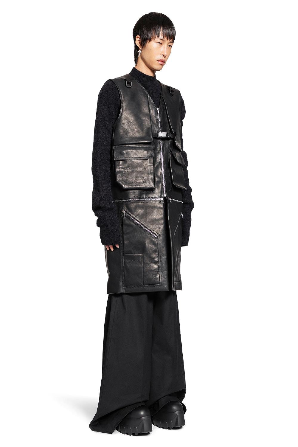 Antonioli RICK OWENS MAN BLACK VESTS