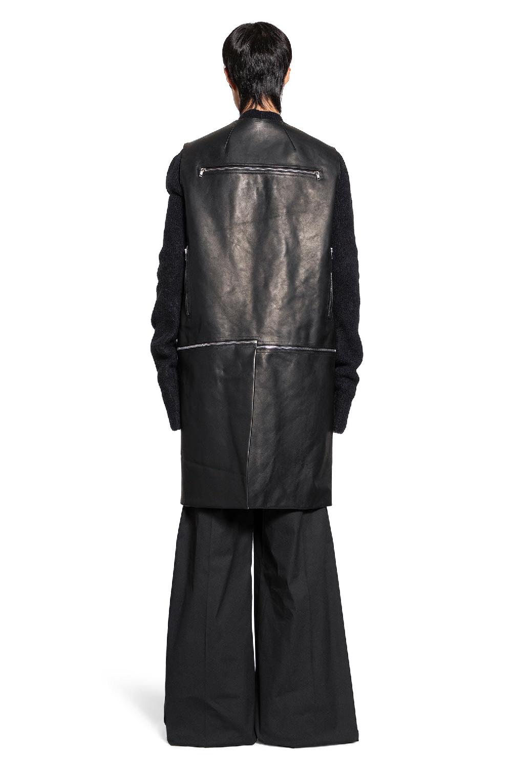 Antonioli RICK OWENS MAN BLACK VESTS