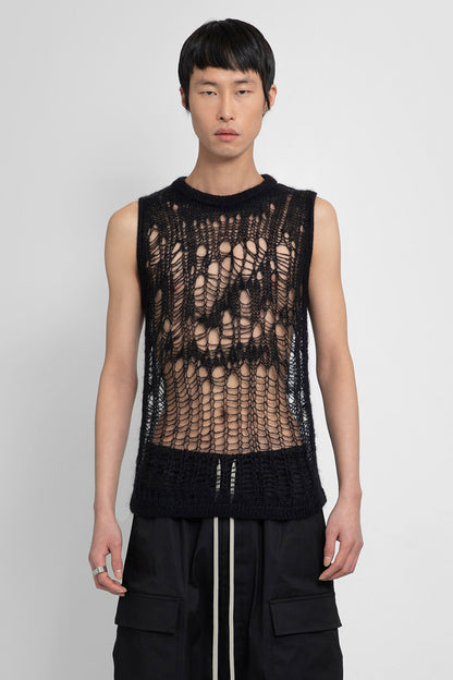 Antonioli RICK OWENS MAN BLACK VESTS