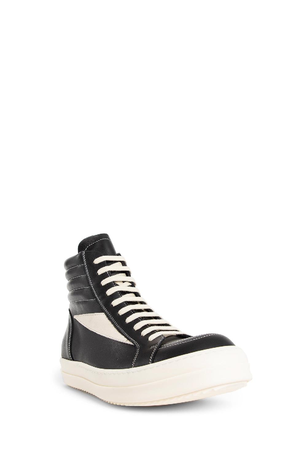 Antonioli RICK OWENS MAN BLACK&WHITE SNEAKERS