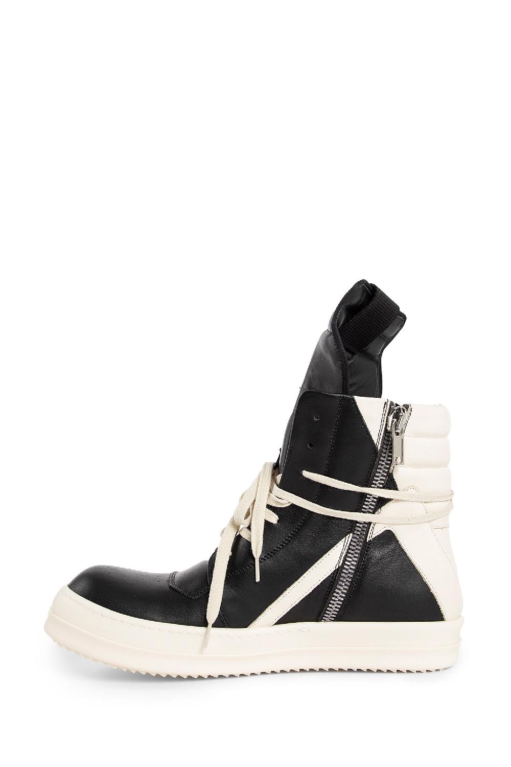 Antonioli RICK OWENS MAN BLACK&WHITE SNEAKERS