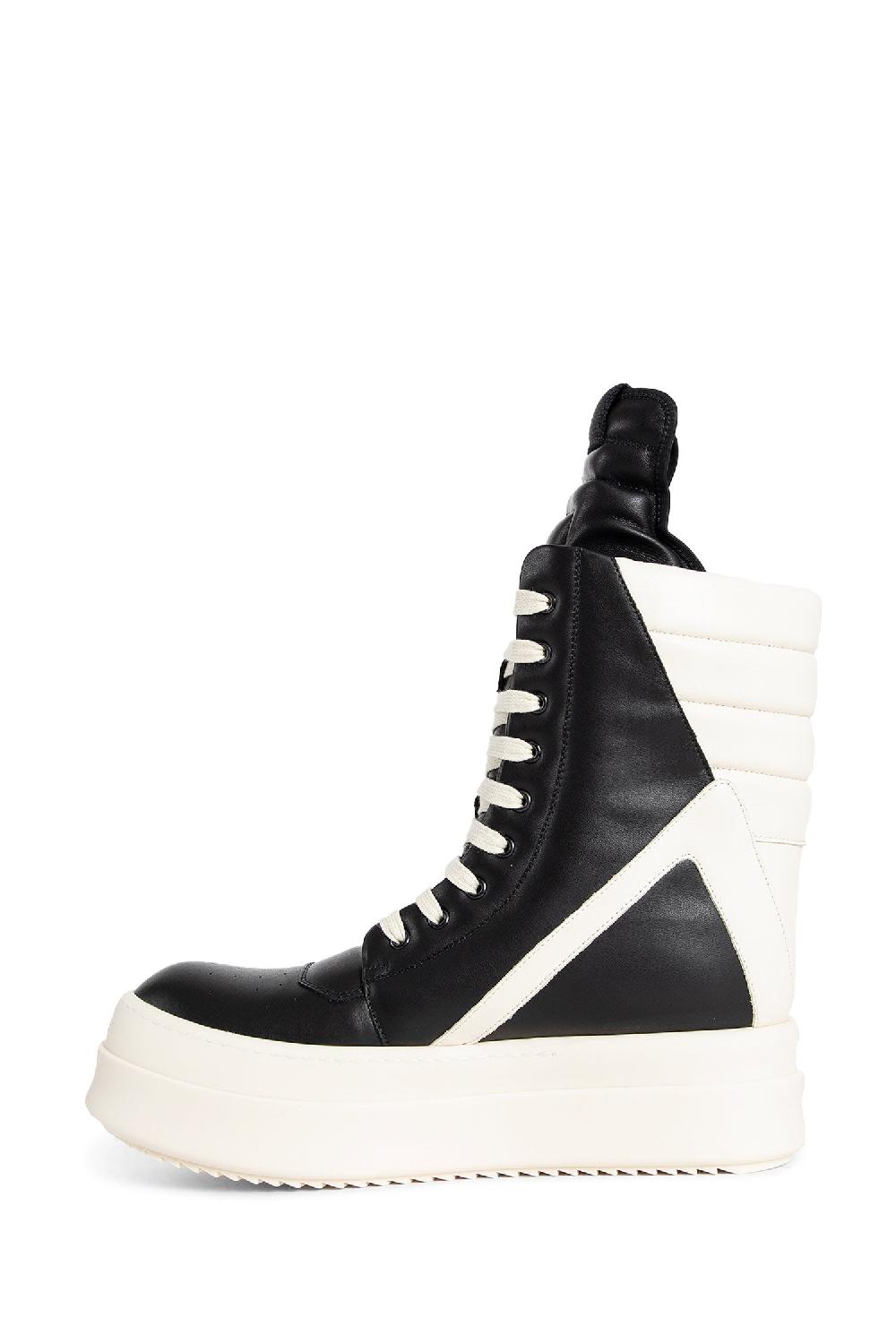 Antonioli RICK OWENS MAN BLACK&WHITE SNEAKERS