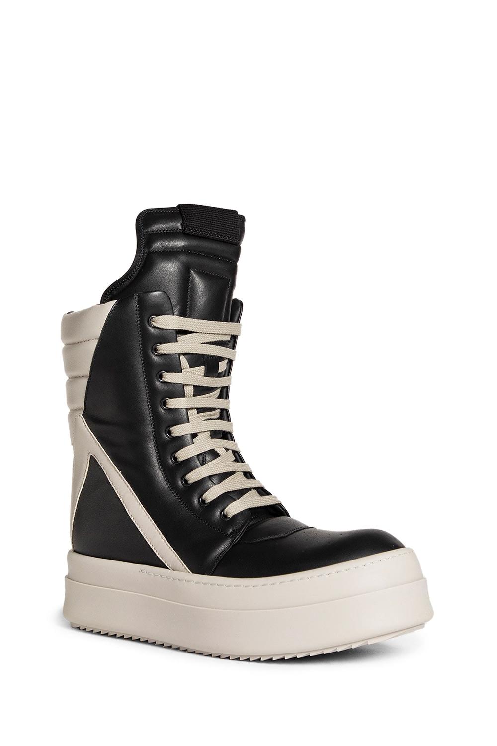 Antonioli RICK OWENS MAN BLACK&WHITE SNEAKERS