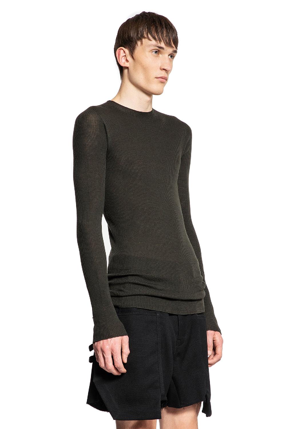 Antonioli RICK OWENS MAN GREEN KNITWEAR