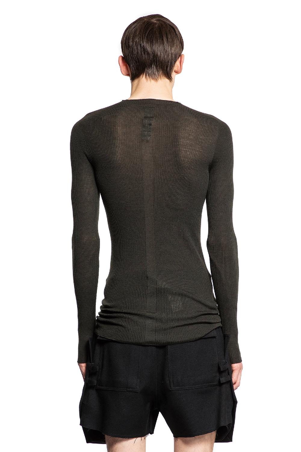Antonioli RICK OWENS MAN GREEN KNITWEAR