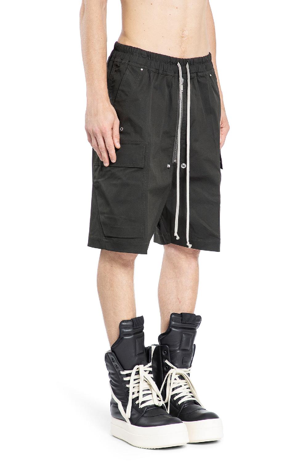 Antonioli RICK OWENS MAN GREEN SHORTS & SKIRTS