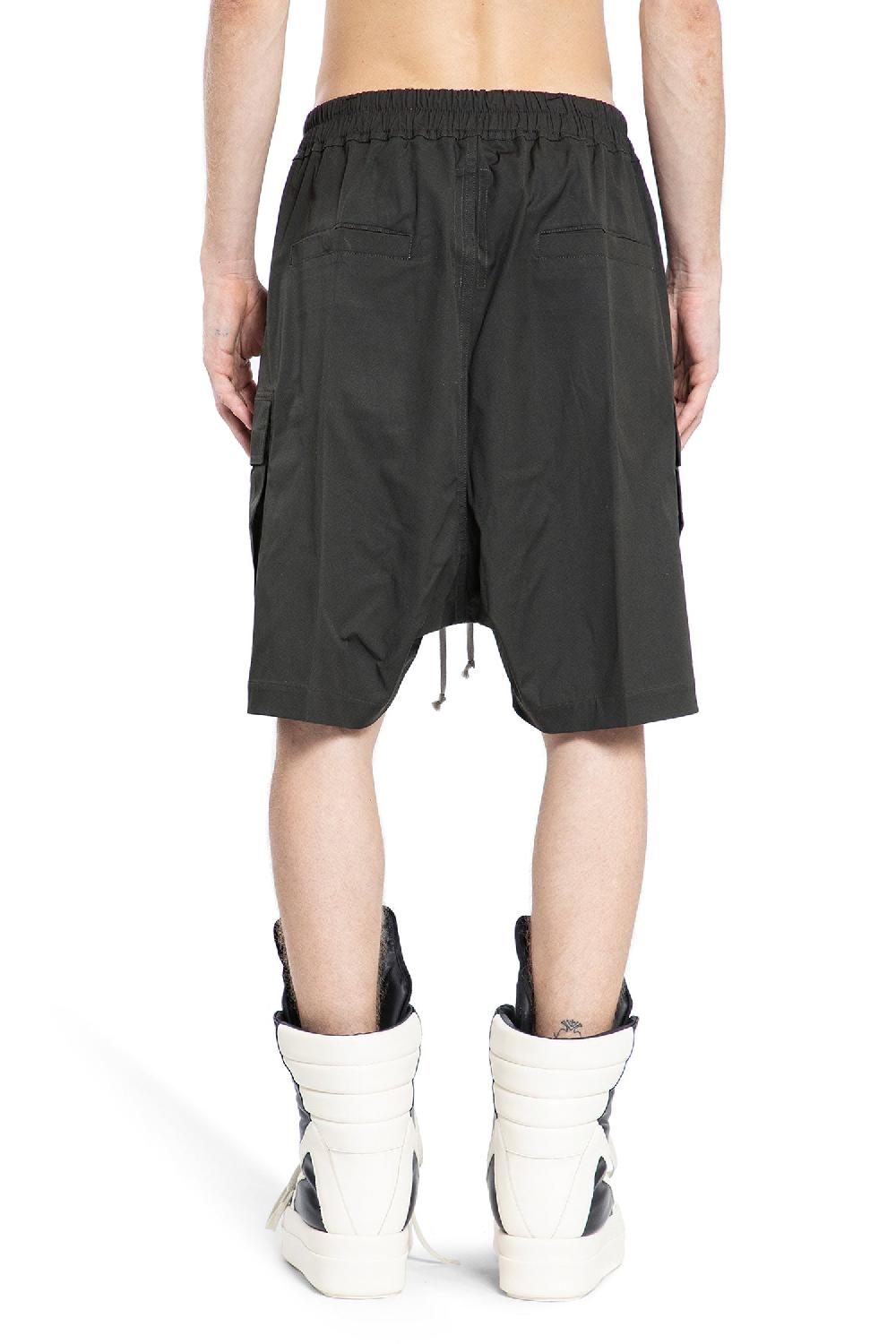 Antonioli RICK OWENS MAN GREEN SHORTS & SKIRTS