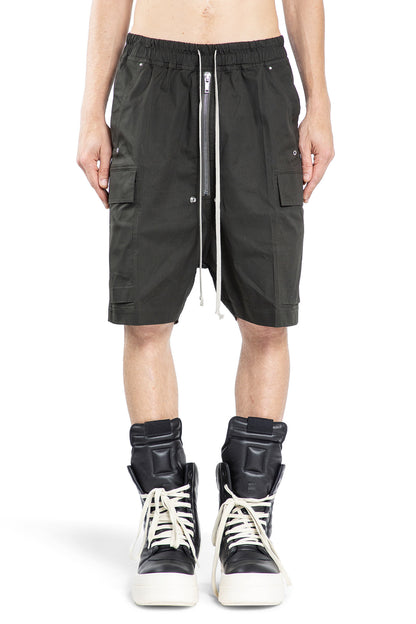 Antonioli RICK OWENS MAN GREEN SHORTS & SKIRTS