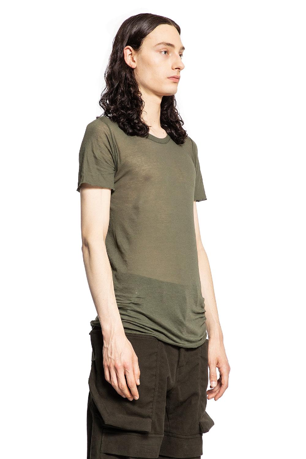 Antonioli RICK OWENS MAN GREEN T-SHIRTS & TANK TOPS