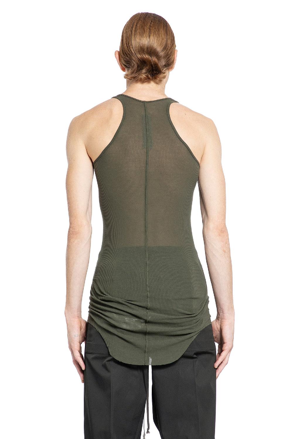 Antonioli RICK OWENS MAN GREEN T-SHIRTS & TANK TOPS