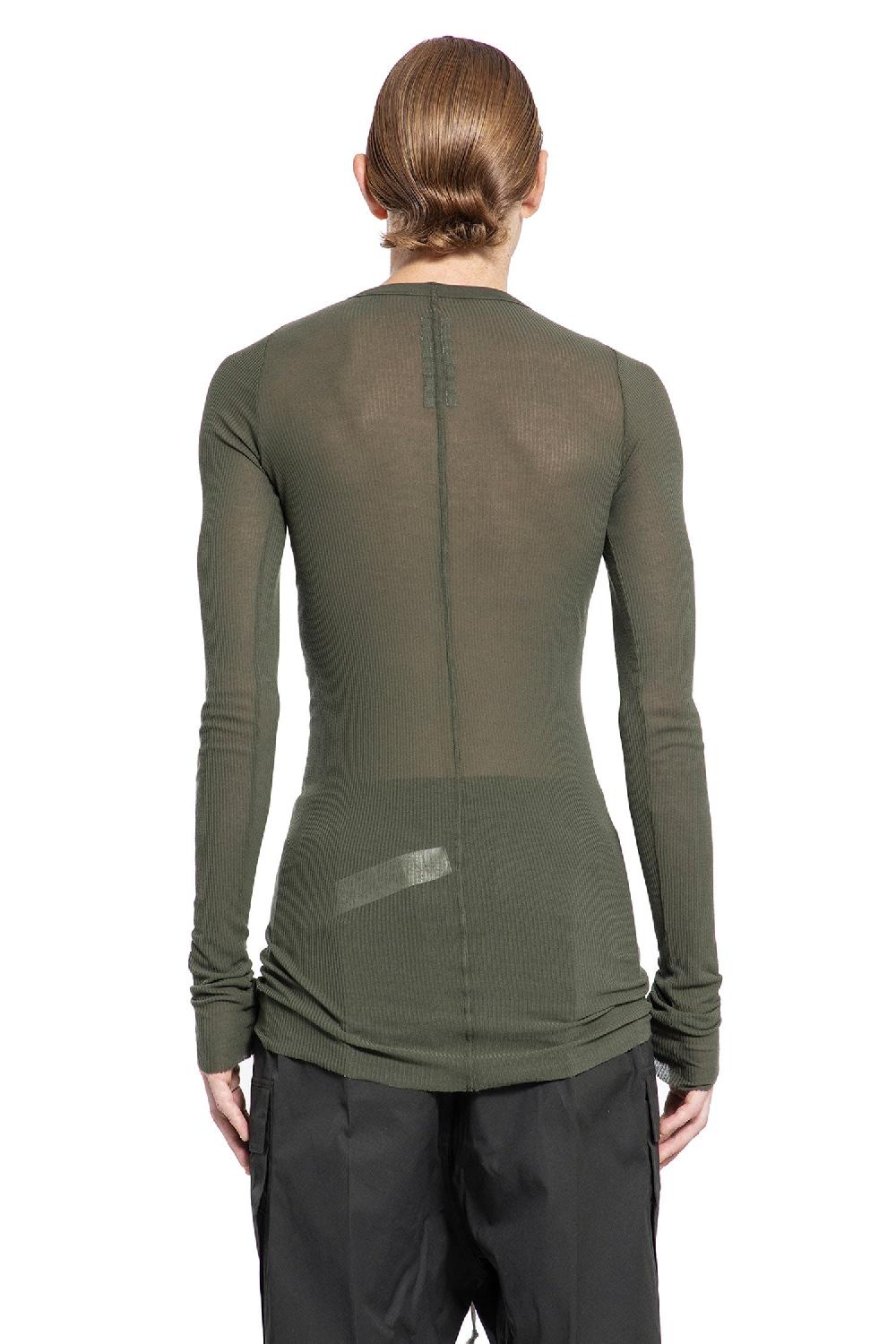 Antonioli RICK OWENS MAN GREEN T-SHIRTS & TANK TOPS