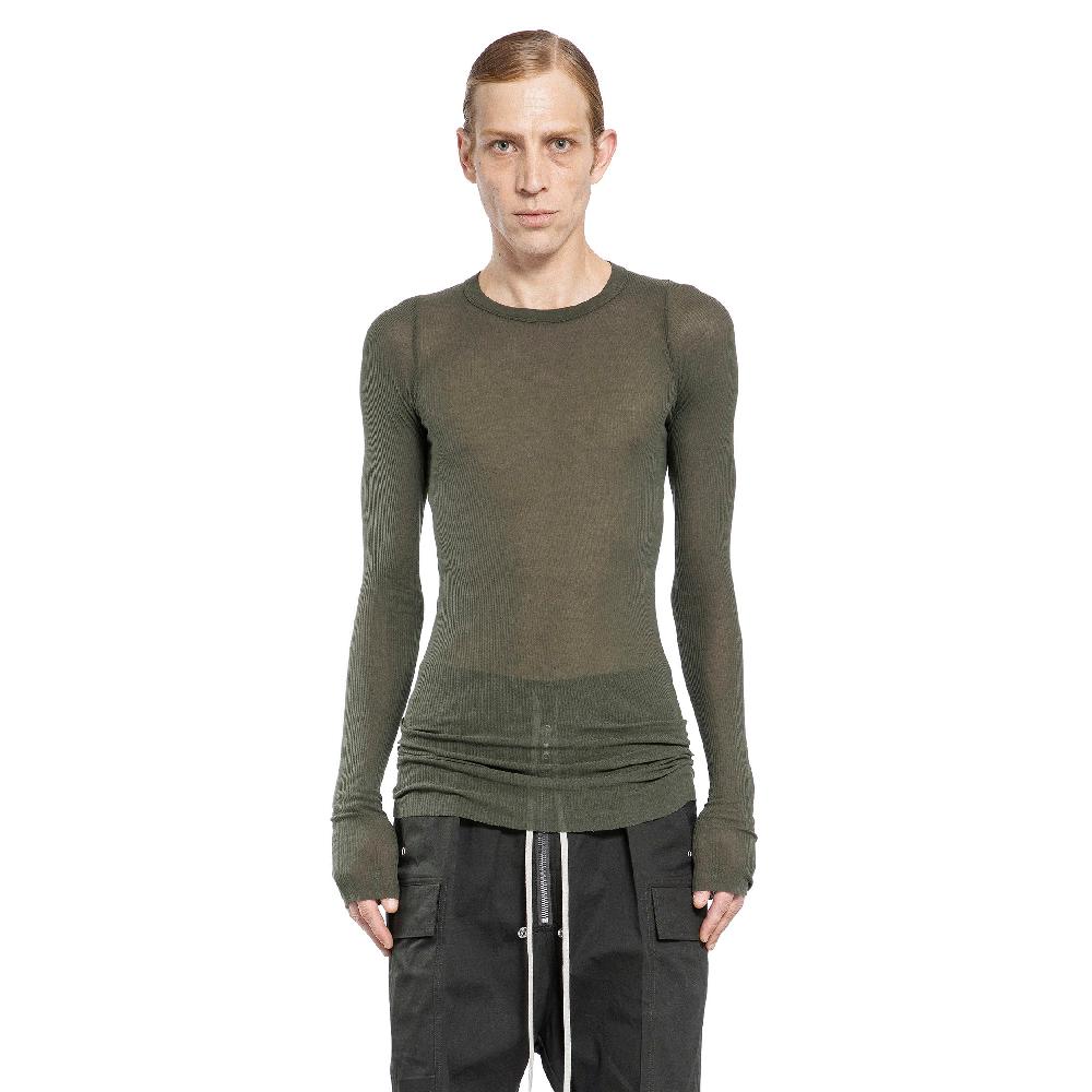 Antonioli RICK OWENS MAN GREEN T-SHIRTS & TANK TOPS
