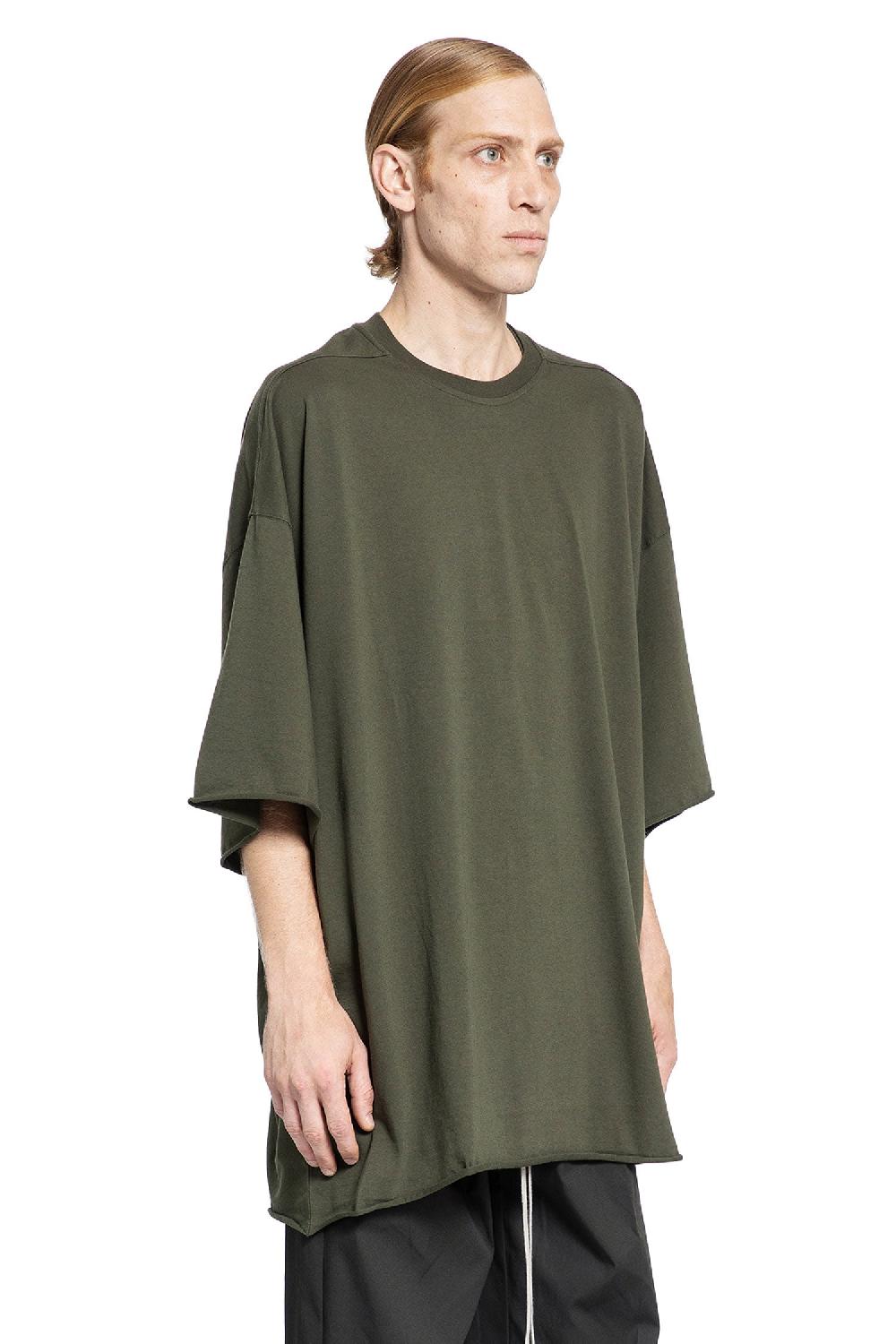 Antonioli RICK OWENS MAN GREEN T-SHIRTS & TANK TOPS