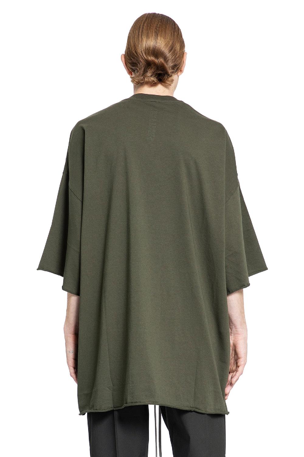 Antonioli RICK OWENS MAN GREEN T-SHIRTS & TANK TOPS