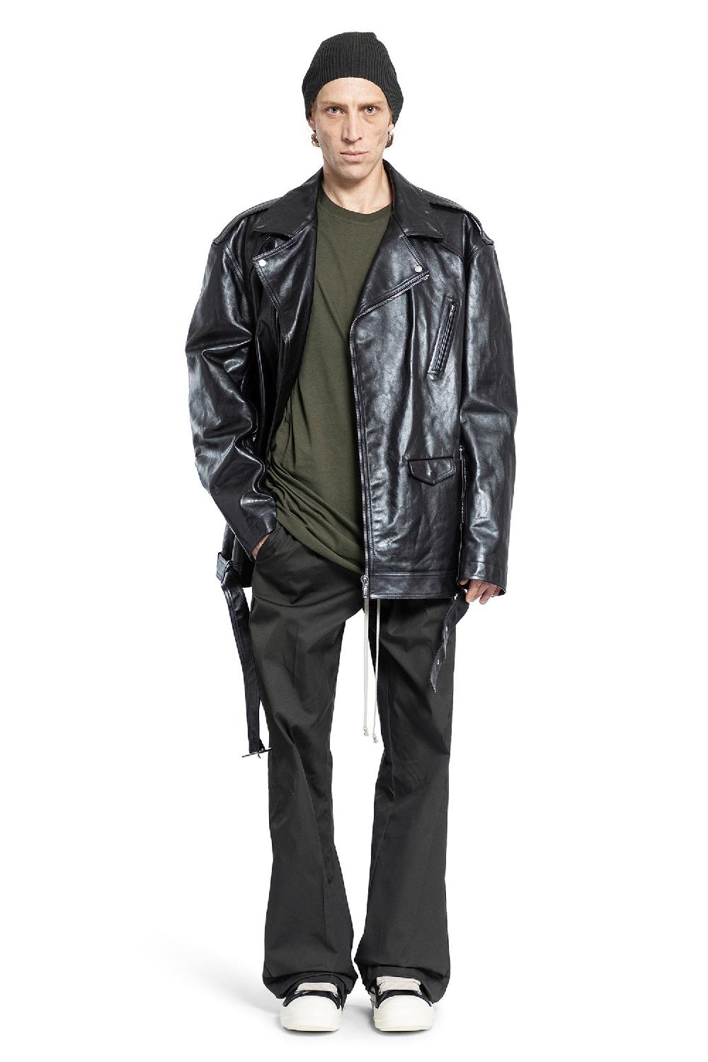 Antonioli RICK OWENS MAN GREEN T-SHIRTS & TANK TOPS