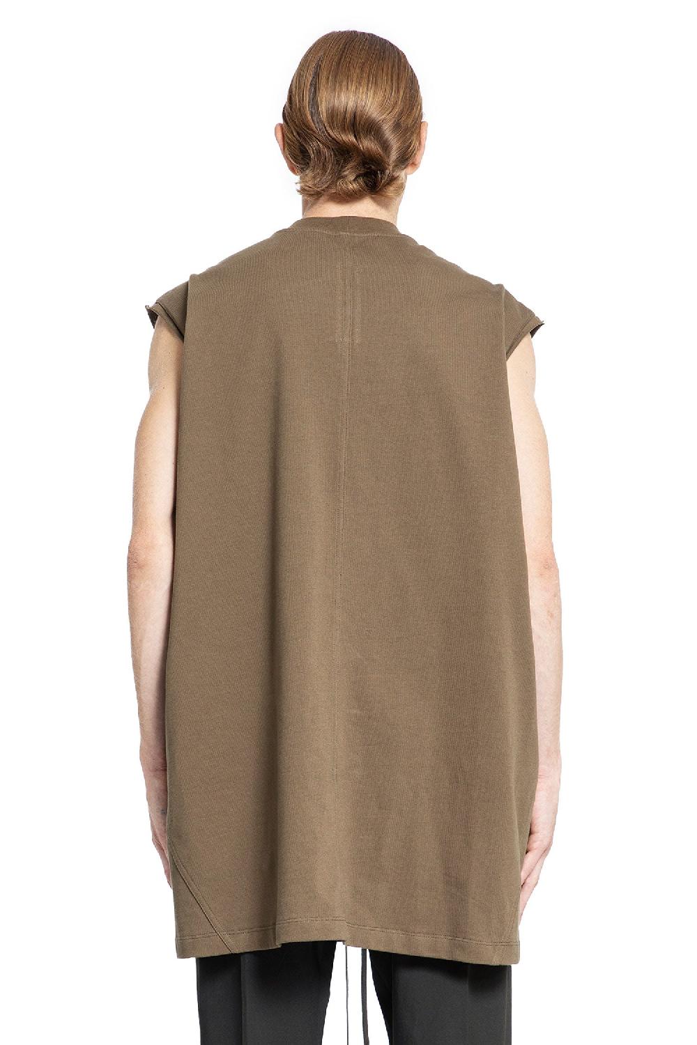 Antonioli RICK OWENS MAN GREEN T-SHIRTS & TANK TOPS