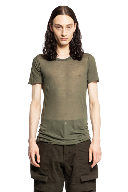 Antonioli RICK OWENS MAN GREEN T-SHIRTS & TANK TOPS