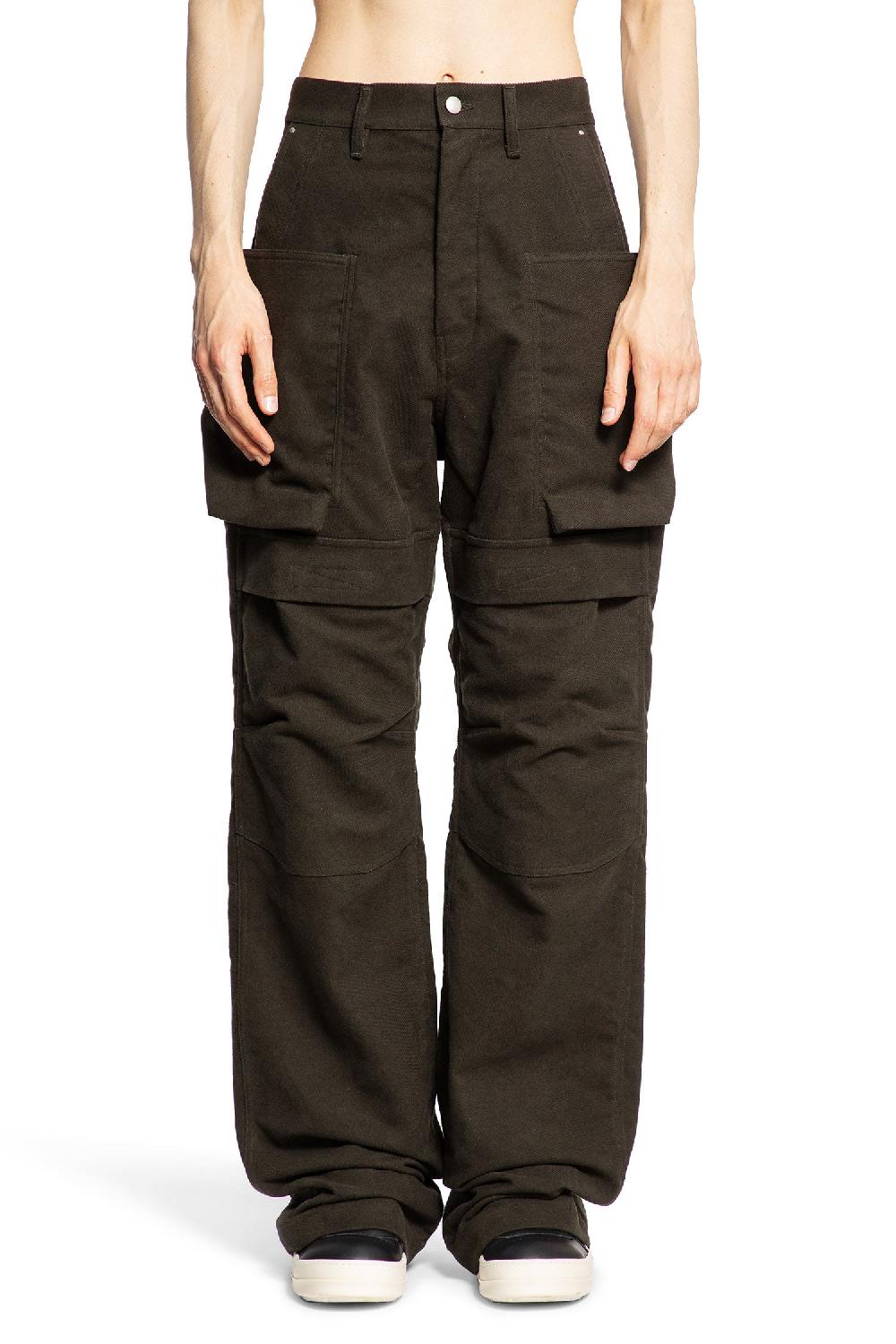 Antonioli RICK OWENS MAN GREEN TROUSERS