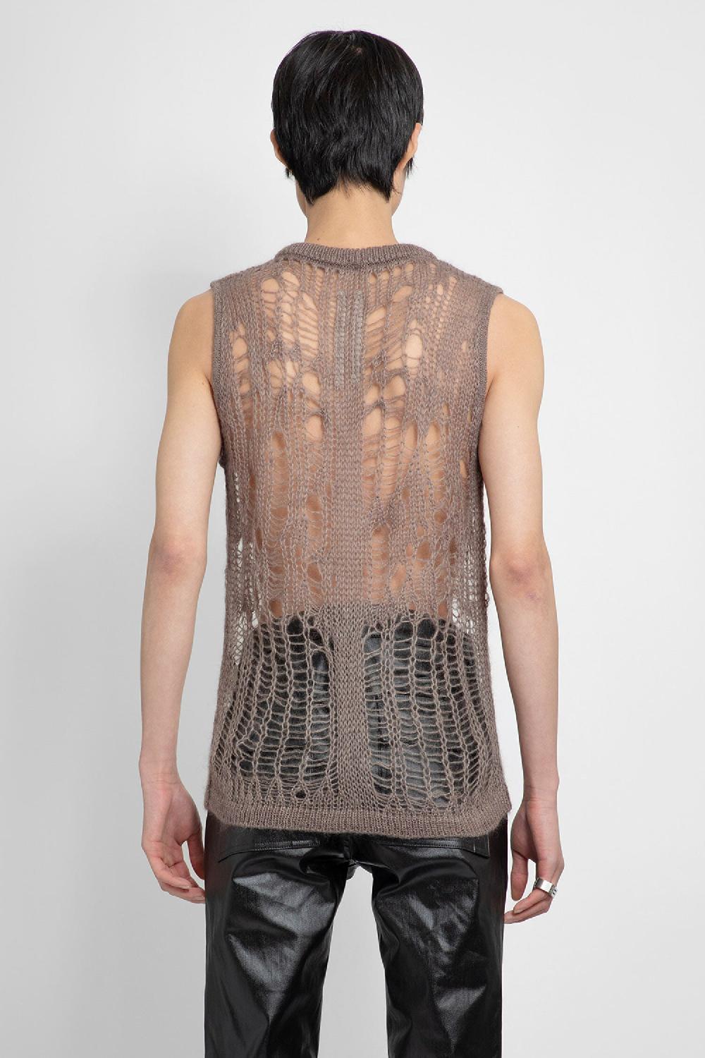 Antonioli RICK OWENS MAN GREY KNITWEAR