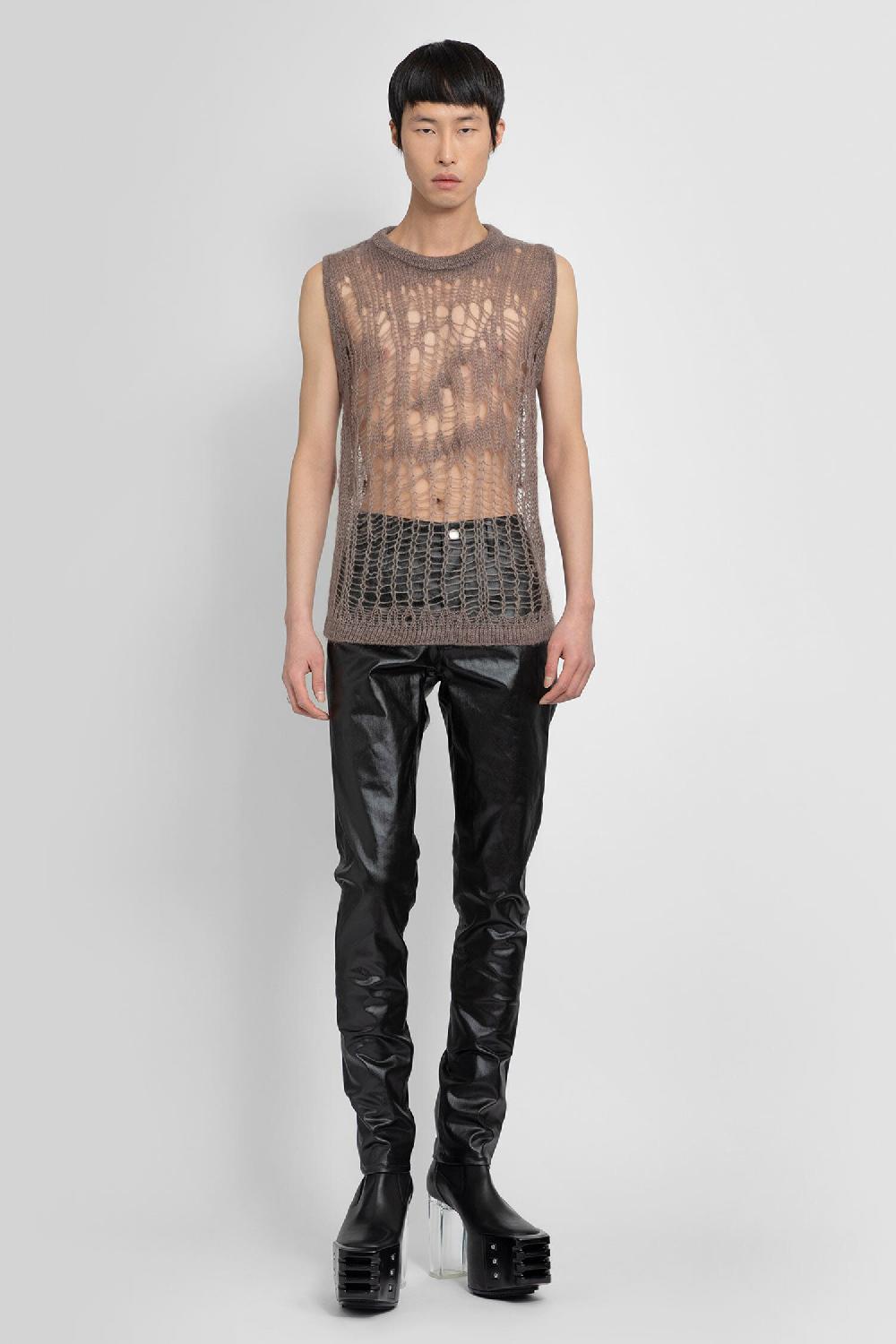 Antonioli RICK OWENS MAN GREY KNITWEAR