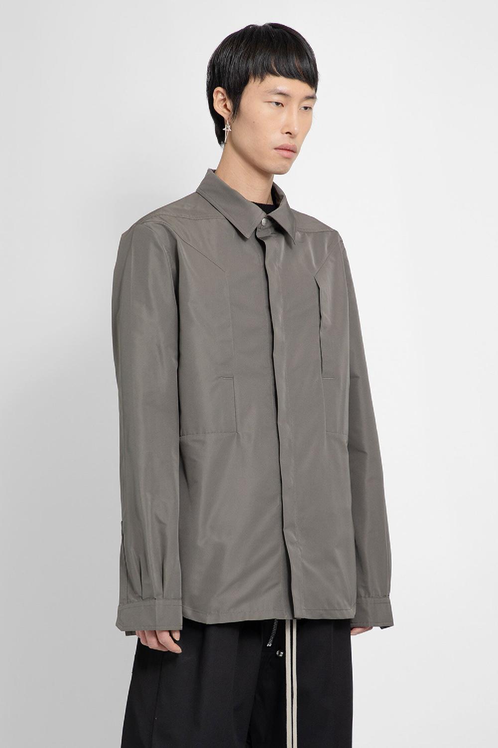 Antonioli RICK OWENS MAN GREY SHIRTS