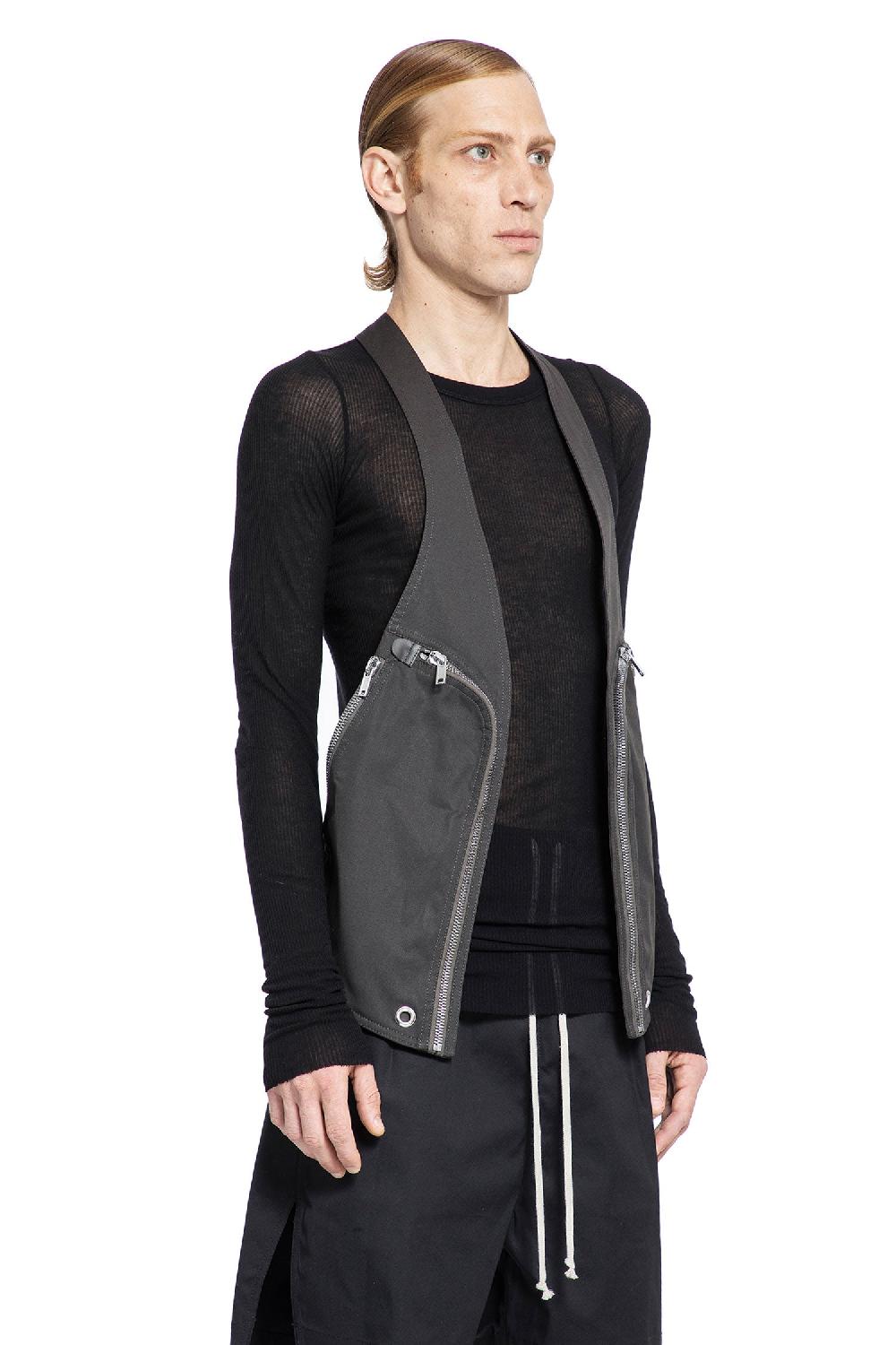 Antonioli RICK OWENS MAN GREY VESTS