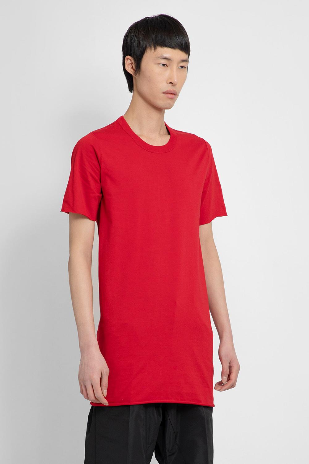 Antonioli RICK OWENS MAN RED T-SHIRTS & TANK TOPS