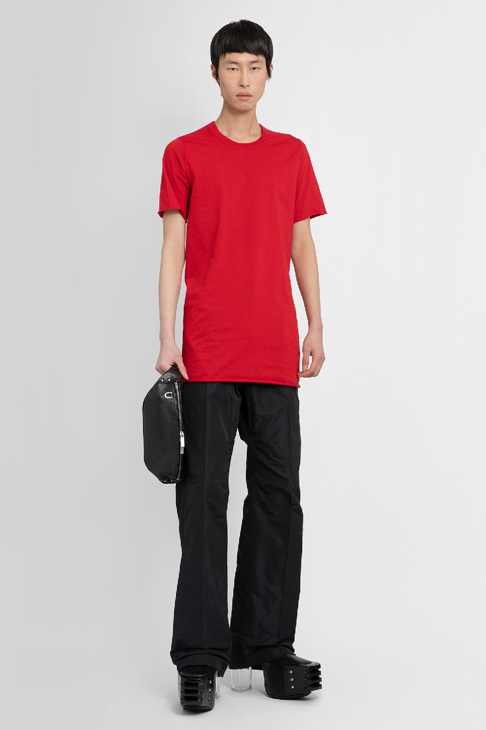 Antonioli RICK OWENS MAN RED T-SHIRTS & TANK TOPS