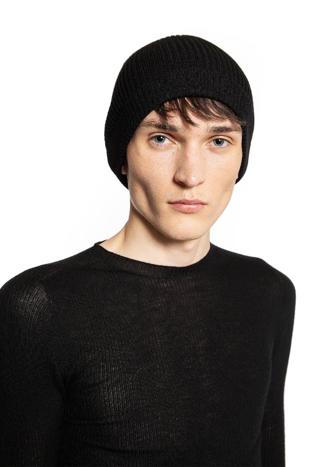 Antonioli RICK OWENS UNISEX BLACK HATS